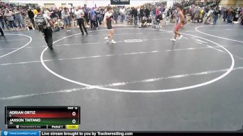 138 lbs Cons. Round 3 - Adrian Ortiz, IL vs Jaxson Taitano, OK