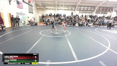 100 lbs Cons. Round 5 - Lillia Ramos, Casteel vs Laila Beltran, Mica Mountain