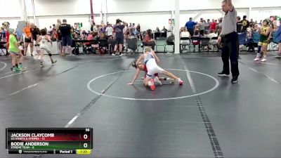 56 lbs Round 3 (4 Team) - Bodie Anderson, Xtreme Team vs Jackson Claycomb, U2 Starts & Stripes