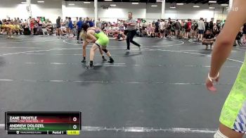 132 lbs Round 3 (4 Team) - Zane Trostle, Moser`s Mat Monsters vs Andrew Dolozel, Headhunters Black