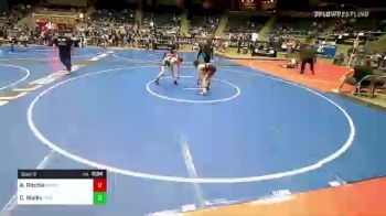 89 lbs Rd Of 32 - Axel Ritchie, Boom Ranch vs Carter Wallis, Thoroughbred Wrestling Academy