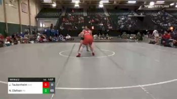 285 lbs Prelims - Jaxon Taubenheim, Amherst High School vs Nolan Olafson, Millard South