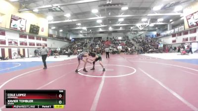106 lbs Cons. Round 2 - Cole Lopez, Miyamura vs Xavier Tombler, Basha
