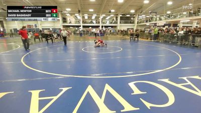 118 lbs Consi Of 8 #1 - Colton Miller, Doughboys WC vs Stephen Reed, New England Gold WC