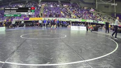 174 lbs Finals (2 Team) - Tommy Bennett, Northern Illinois vs Jasiah Queen, Drexel