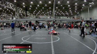 52 lbs Placement (4 Team) - Brayden Smith, Thunderstruck vs Scarlett McKeown, Mat Assassins Red