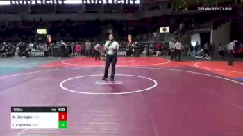 123 lbs Quarterfinal - Ariah Barragan, Imperial WC vs Taniel Espinosa, Stare And Stripes WC