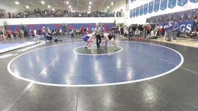 215 lbs Champ. Round 1 - Dawson Riley, Coeur D Alene vs Bryson Walker, Lewiston