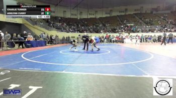 96 lbs Quarterfinal - Charlie Turner, Stillwater Wrestling vs Adelynn Curry, Jay Junior High