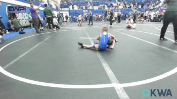 52 lbs Round Of 16 - Braydon Smith, Noble Takedown Club vs Beckett Dingee, Newcastle Youth Wrestling