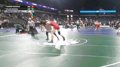 190 lbs Consi Of 8 #1 - Xander Birakos, Oakdale (SJ) vs Dylan Natceli, Chaparral (SS)