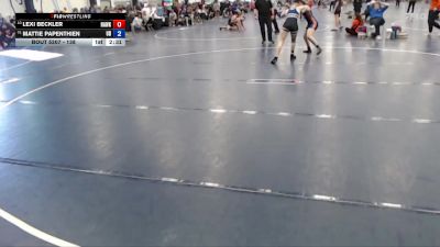 138 lbs Quarterfinal - Lexi Beckler, Hawkeye Community College vs Mattie Papenthien, Dubuque