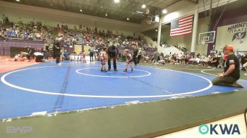 40 lbs Consi Of 8 #2 - Asher Ensey, Kiefer Youth Wrestling Club vs Sullivan Gurley, Skiatook Youth Wrestling