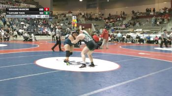 5A 190 lbs Cons. Semi - Brianne Mancini, Greenwood High School vs Caylinn Tuck, VAN BUREN HIGH SCHOOL