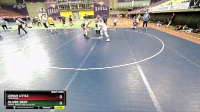 156-156 lbs Round 2 - Jonah Little, Tennessee vs Oliver Gray, Viking Wrestling Club (IA)