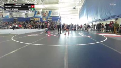 105 lbs Champ. Round 1 - Molly Spader, Washburn Rural vs Isabella Lumetta, Blue Valley West