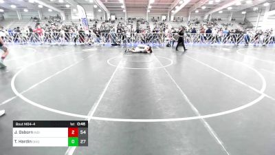 180 lbs Rr Rnd 1 - Jayden Osborn, Indiana Outlaws Maroon vs Tantrell Hardin, Ohio Titan