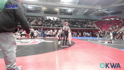 46 lbs Round Of 16 - Trenton Pilant, Keystone Wrestling Club vs Steven Sullivan, Catoosa Youth Wrestling