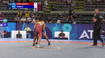 55 kg 1/8 Final - Lavozier Wadik Maruso, Brazil vs Nurali Askar, Kazakhstan