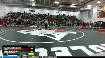190 lbs Cons. Round 1 - April Garayzar, George Washington vs Magdalene Orlovs, Mullen