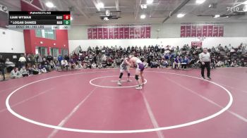 165 lbs Consi Of 4 - Liam Wyman, Marshwood vs Logan Dawes, Madison/Carrabec
