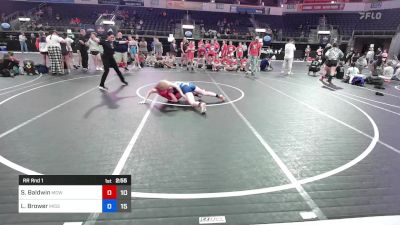 117 kg Rr Rnd 1 - Sydney Baldwin, MoWest 2 vs Lilly Brower, Missouri Ice