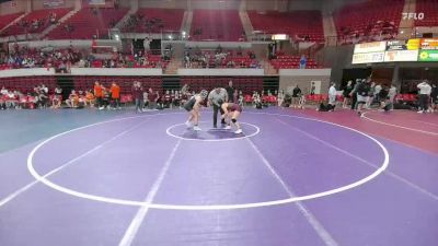 145 lbs Round 3 - 2nd Wrestleback And Semi-finals(16 Team) - Addison Berrier, Weatherford vs Rasanie Ly, Dripping Springs