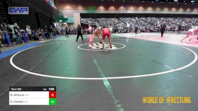 145 lbs Quarterfinal - Braxten Antuna, Elgin Wrestling vs Kayden Hanlon, Aniciete Training Club