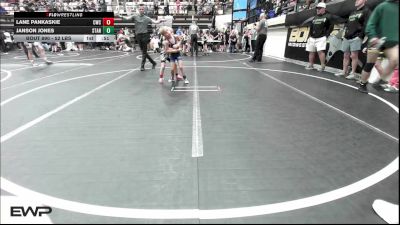 52 lbs Final - Lane Pankaskie, Claremore Wrestling Club vs Janson Jones, Standfast OKC