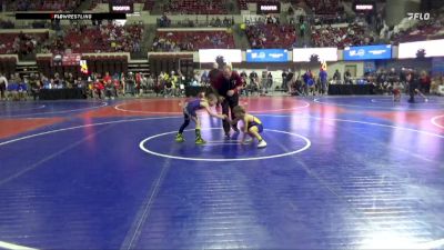 58 lbs Champ. Round 3 - Carter Wayne, Laurel Matburners vs Nash Bowker, Thermopolis Wrestling Club