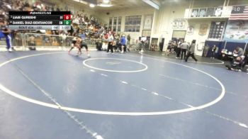 132 lbs Quarterfinal - Daniel Diaz-Bentancor, Santa Monica vs Liam Qureshi, Fountain Valley