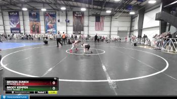 72 lbs Rd# 1 9:00am Friday - Bryson Zunich, No Escape W.A. vs Brody Kempen, Crass Trained
