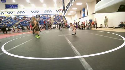 52 lbs Semifinal - Keaton Gregory, Vian Wrestling Club vs Jaxon Ditmore, Team Tulsa Wrestling Club