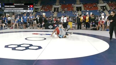 144 lbs Cons. Rd Of 128 - Ethan Immel, Wisconsin vs Langdon Klinkhammer, South Dakota
