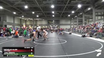 165 lbs Cons. Round 2 - Jude Krentz, WR- Topeka Blue Thunder vs Nicholas Allen, Rock Creek