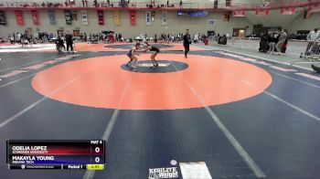 101 lbs Cons. Round 4 - Odelia Lopez, Schreiner University vs Makayla Young, Indiana Tech