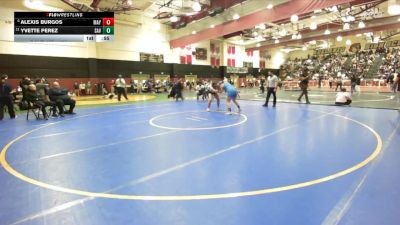 170 lbs Cons. Round 2 - Alexis Burgos, Mayfair vs Yvette Perez, Santa Ana Valley