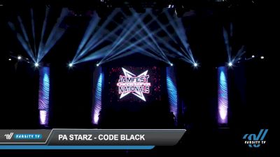 PA Starz - Code Black [2023 L4 Senior - D2 - Small - B] 2023 JAMfest Cheer Super Nationals