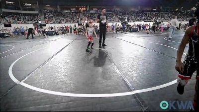 46 lbs Quarterfinal - Cody Hawkins, Hurricane Wrestling Academy vs Greyson Summitt, Wolfpak Wrestling