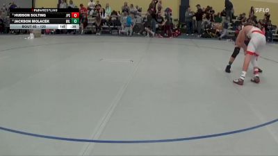 120 lbs Cons. Round 3 - Jackson Molacek, Willmar vs Hudson Solting, Jack Pine Savage