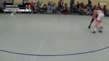 120 lbs Cons. Round 3 - Jackson Molacek, Willmar vs Hudson Solting, Jack Pine Savage