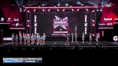Indiana Ultimate - Rampage [2026 L4 Senior - Small - A DAY 2] 2026 JAMfest Cheer Super Nationals