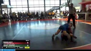 160 lbs Round 3 - Mason Hoyt, Tiger Wrestling Club vs Grant Volesky, Benton Community Wrestling Clu