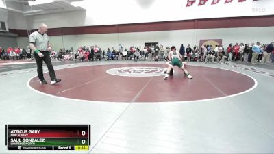 120 lbs Round 2 - Atticus Gary, New Albany vs Saul Gonzalez, Lawrence North