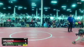 64 lbs Round 8 (10 Team) - Dane Schaffer, Mat Assassins Blue vs Luke Perrota, Fair Lawn Cutters