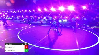 109 lbs Quarterfinal - Brandon Wagner, Unattached vs Fletcher Cochran, Independent