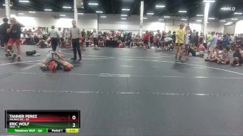 157 lbs Round 2 (4 Team) - Eric Wolf, VHW vs Tanner Perez, Validus WC