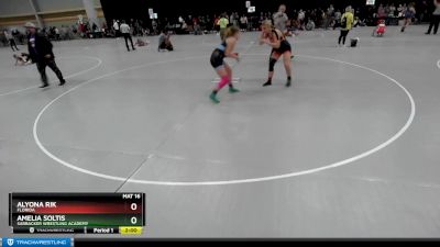 145 lbs Champ. Round 2 - Amelia Soltis, Sarbacker Wrestling Academy vs Alyona Rik, Florida