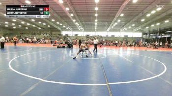 95 lbs Rr Rnd 2 - Mason Hartrum, FORGE M/S vs Whaylen Teeter, Eagles Wrestling