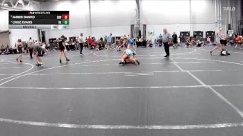 88-92 lbs Round 2 - Cruz Evans, Kardiac Kids vs James Danko, SHWA